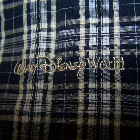 WALT DISNEY WORLD EMBROIDERED SHIRT S1898 - Picture 9 of 10